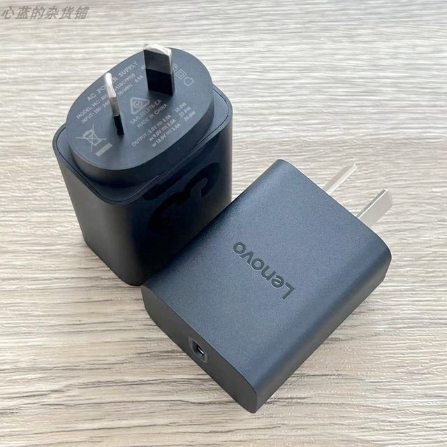 Lenovo Original 30W Mini Pd3.0 Fast Charging Head Supports Pps Protocol, Suitable for iPhone 15 /14/13/12/11/Xr/X/8 iPad Xiaomi Samsung Mobile Phones and Tablets