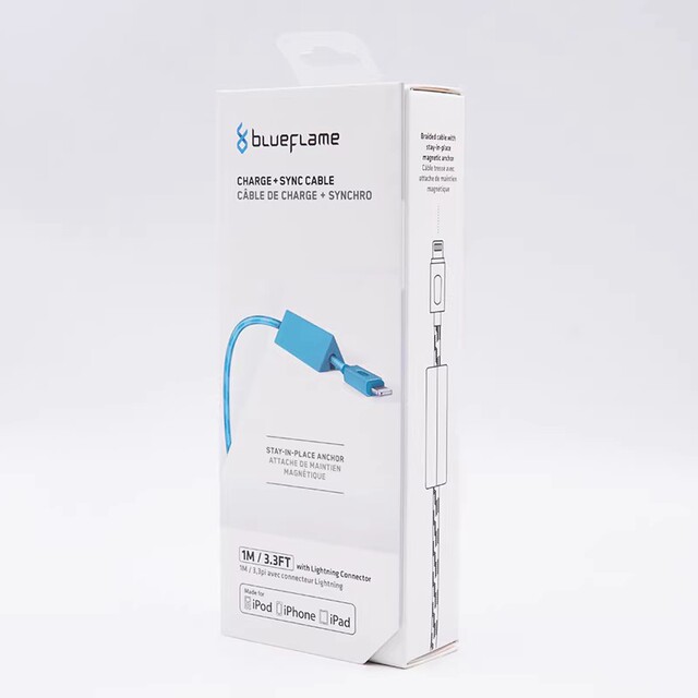 Blueflame Mfi Certified C48 Data Charging Cable Is Suitable for iPhone 6/7/8/X/11/12/13/14