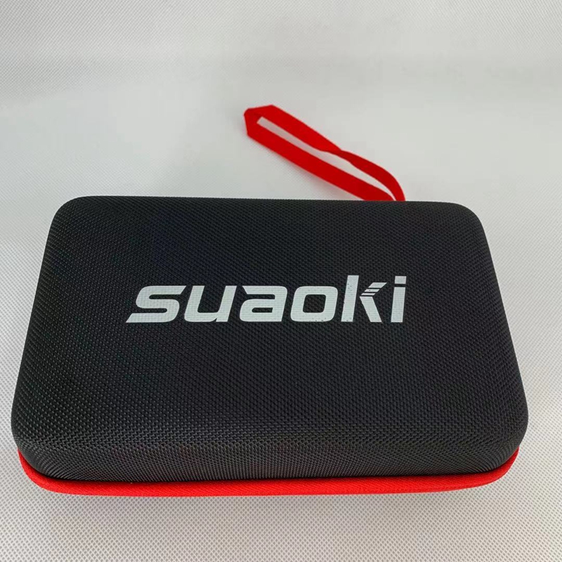 SUAOKI storage bag portable hard drive GPS power charger data cable headphone protection bag zipper storage box