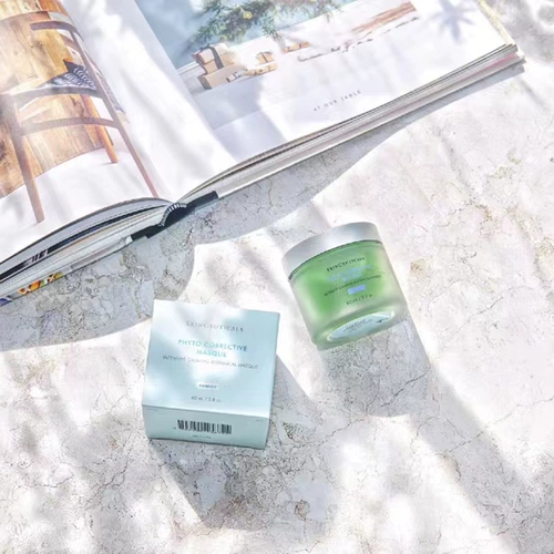 Skin ceuticals, успокаивающая восстанавливающая маска для лица с экстрактом растений, коррекция цвета, 60 мл, 240 мл