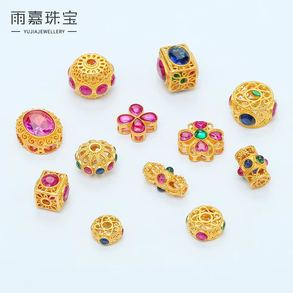 Товары от 雨嘉珠宝纯18k金真黄金配件大量批发