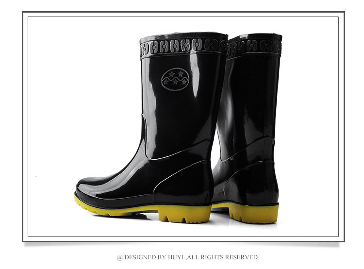 Chaussures - bottes caoutchouc homme pour printemps - semelle tendon - Ref 972615 Image 18