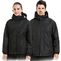 Winter stormtrooper jacket couple men and women three-in-one two-piece plus velvet thickened jacket windproof and breathable custom-made overalls