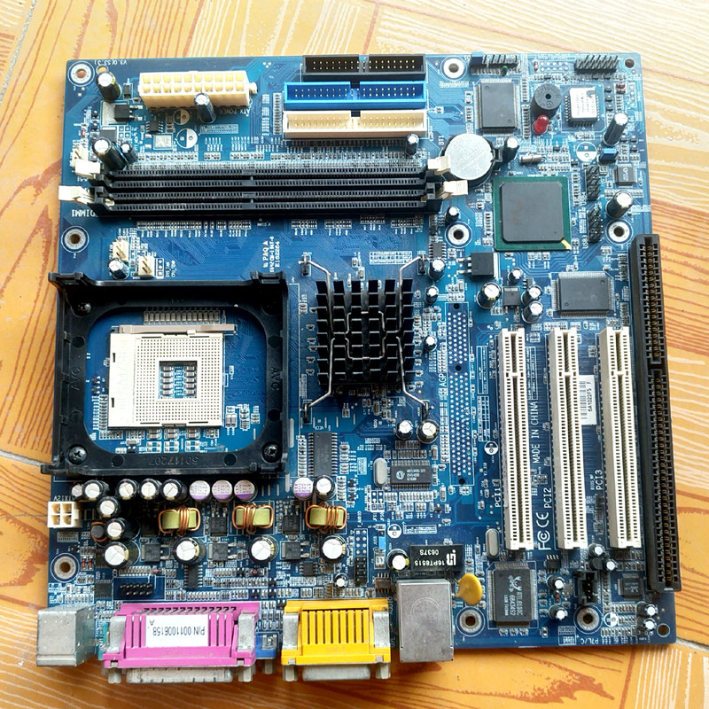 Lenovo 845 Main Board P7L C set display with black ISA bad LPT COM VGA supports wire cutting