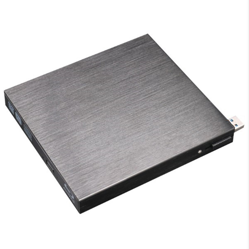 USB3 0 external blue light burning machine telescopic wire aluminium alloy mobile external connection Blu-ray disc player computer versatile