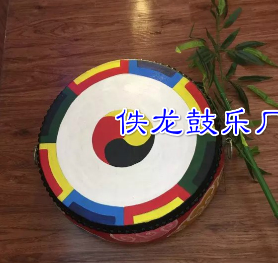 Korean Cuisine Decoration Drum North Korea Drum Watch Drum Show Drum Craft Drum Hand-painted Drum