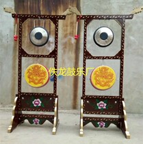 Gong drum frame Weifeng gong drum solid wood gong drum frame 12 inch drums 40 cm-inch drums 40 cm loud brass set to send gongs and drums to drum stick