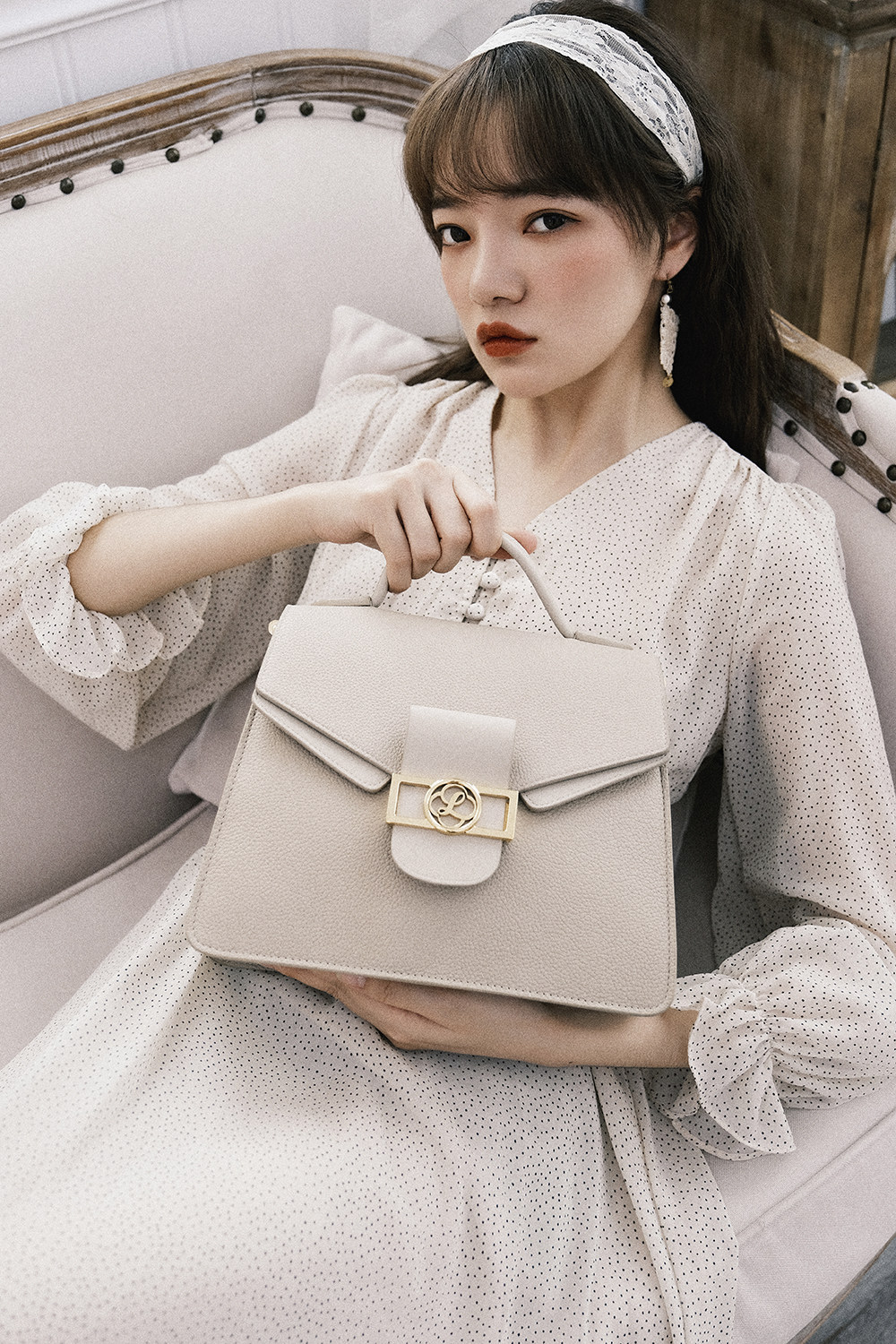 Cui's factory original niche designer factory homemade heavy industry first layer cowhide leather shoulder bag