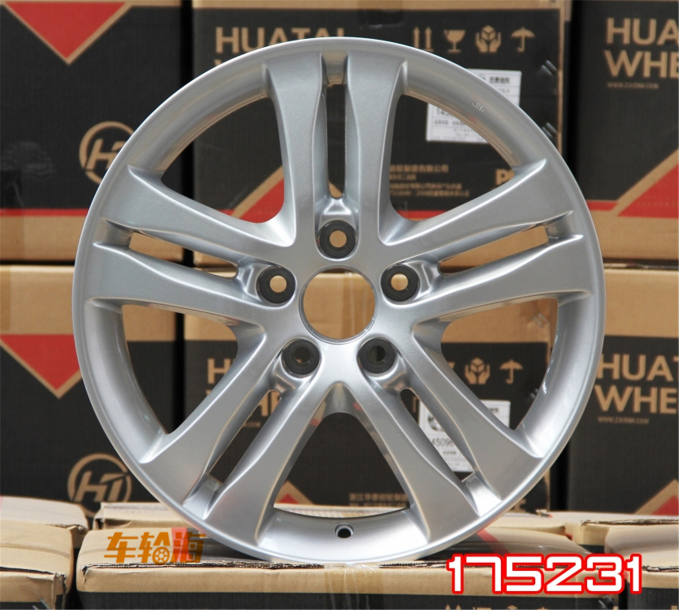 Áp dụng cho bánh xe Civic Lingpai Accord Bánh xe CRV Binzhi XRV Odyssey Bánh xe hợp kim nhôm 16 inch 17 inch - Rim mâm ô tô 12 inch
