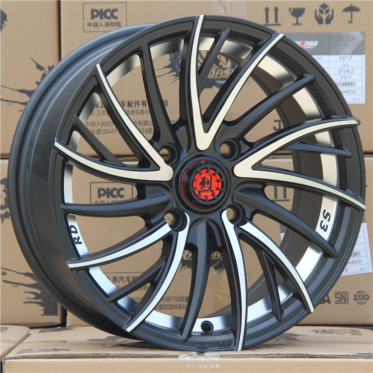 Áp dụng cho bánh xe Haima Haifuxing Bánh xe Mazda M2 14 inch 15 inch Panda Vios Zhixuan sửa đổi bánh xe - Rim mâm xe ô tô 13 inch