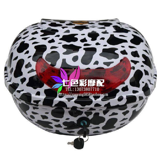 New Xe Máy Xe Điện Hoa Hôn Nhân Sửa Đổi Đuôi Hộp Xe Điện Thân Cây Rùa Nhỏ hộp đựng đồ cho xe máy
