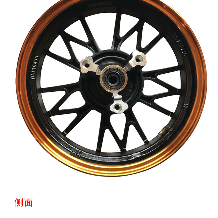 Bánh xe rùa nhỏ được sửa đổi Bánh xe nhanh Eagle Eagle King phụ kiện xe máy điện Zuma tốc độ 10 inch bánh trước phanh đĩa - Vành xe máy nan hoa xe máy