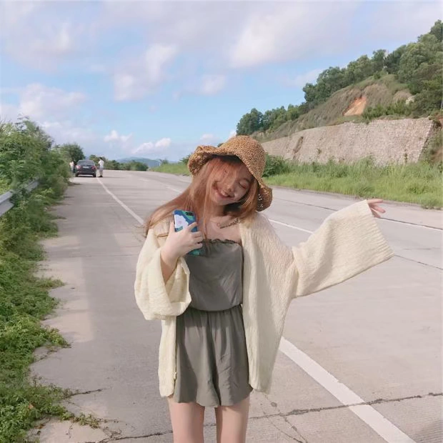 Mùa hè nữ bán buôn phiên bản Hàn Quốc của áo len mới đan áo chống nắng lỏng quần áo hoang dã dài tay áo điều hòa áo mỏng áo len cho người già
