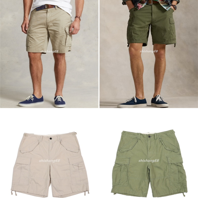 In-Stock Polo Ralph Lauren Loose-Fit Military-Style Classic Cargo Shorts