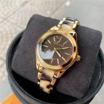 Overseas Anne Klein fashion Simple BROWN BAO WEN Quartz womens watch AK 3212TOGB