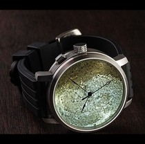 Halotech Moon Watch Moon 3D Luminous Creative Couple Mens Watch Creative Table