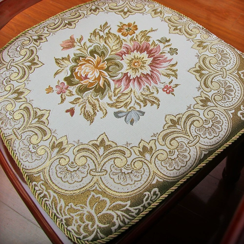 Shengmeiqi High -End Европейский стиль обеденный кресло подушка для подушки чехла American Four Seasons Universal китайские твердые деревянные стулья