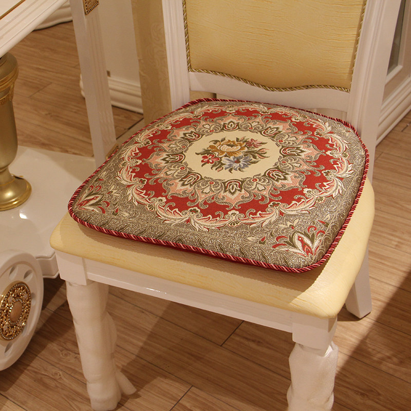 Santa Merise Chair Cushion Thickened home European Dining Room Table Seat Cushion American All Season Breathable Office Dining Chair Cushion
