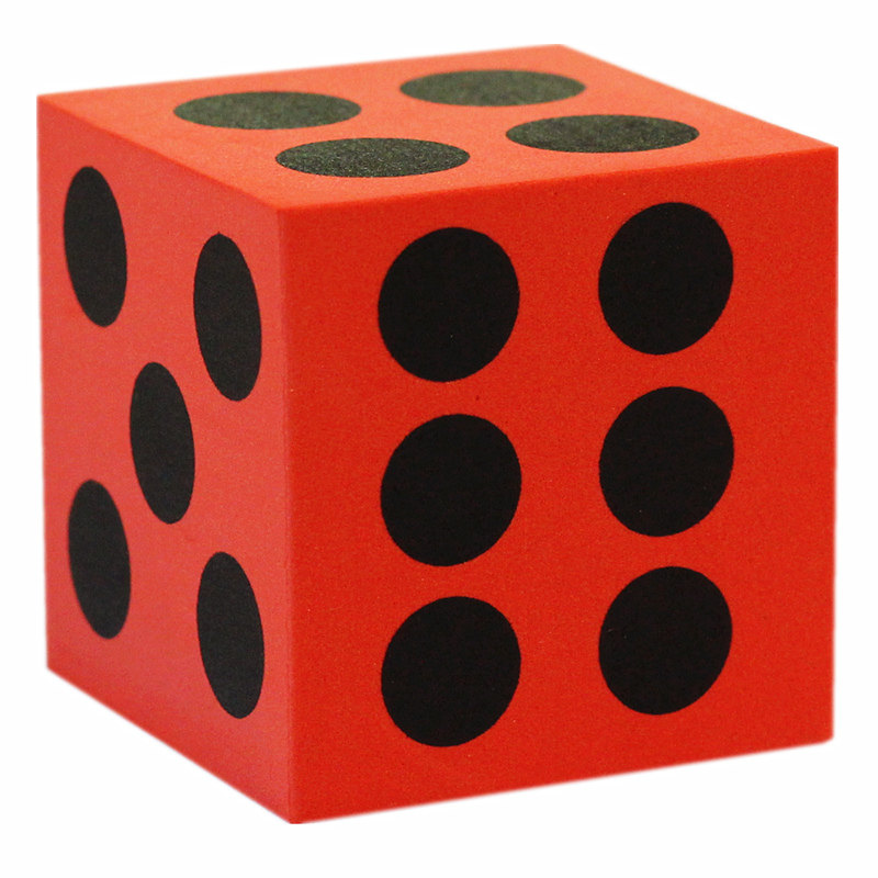 Color Foam Dice Puzzle Children Toy Teaching Aids Table Tours Accessories Play events Thrones Large number Bar sieves