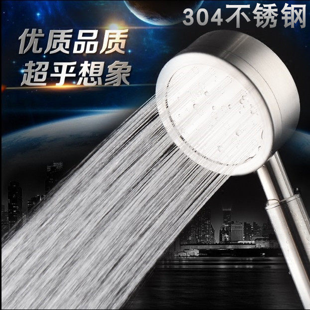 304 stainless steel sprinkler head pressurized bathroom with shower household single head suit with bathroom bathroom bath head head
