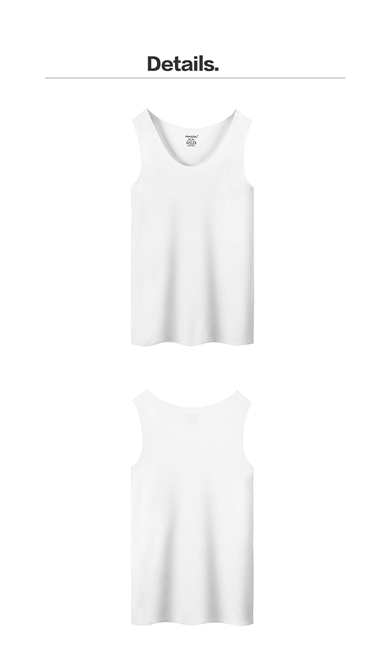 Áo khoác lửng nữ màu đỏ liền mạch cổ cotton vải miễn phí để cắt thoải mái áo lót trắng đen - Áo vest đồ lót