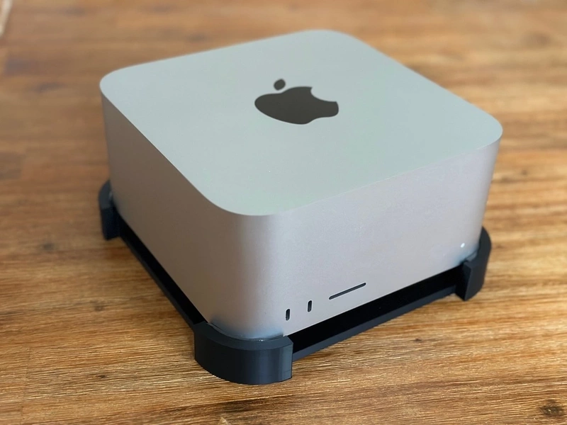 Suitable for Mac Studio, Mac Mini Host Dust-Proof Base Stand, Mac Host Anti-Overheating Base