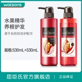 Watsons, комплект, шампунь, кондиционер, цвет инжира, придает объем, контроль жирного блеска
