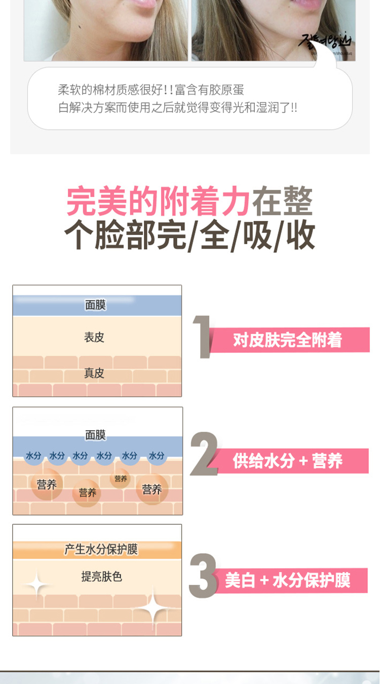 [Watsons] CLIV 皙 Hàn Quốc nhập khẩu mặt nạ sửa chữa collagen 5 viên dưỡng ẩm mặt nạ ngủ trà xanh