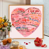 Сто видов, я люблю тебя, DIY Пара подарка на день рождения подарки на Хэллоуин, подруга, подруга, это значимые мальчики