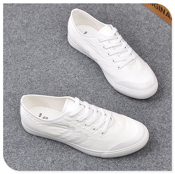 Canvas shoes men's white shoes 2022 summer new breathable deodorant soft bottom Korean version all-match trend casual spring
