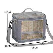 Pet outing bag breathable and portable bird bag parrot hamster rabbit outing bag cross-body backpack starling bag