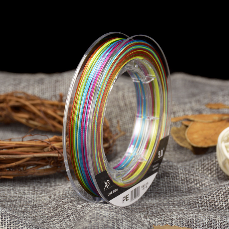 8 Compiled Vigorous Horse Fish Line Main Thread Weaving Network Route Import Original Silk Super Pull Road Subraft Fishing Exclusive PE Line