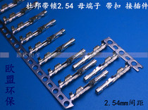 Dupont with lock Dupont TJC8B with lock terminal Phosphorus Copper Reed 2 54 Terminal DuPont with buckle high sperm end