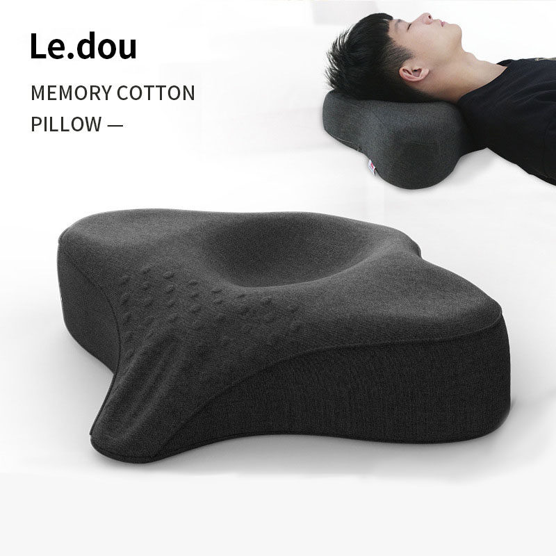 Japanese pillow cervical vertebra to help sleep sleep special cervical traction pillow low pillow memory pillow core female memory cotton