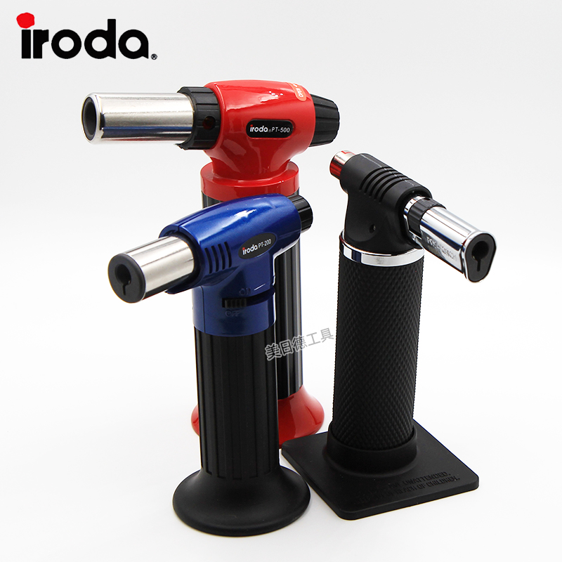 IRODA love brand PT-200 200 500 high temperature flame baking spray fire gun burning bacon moxibustion igniter
