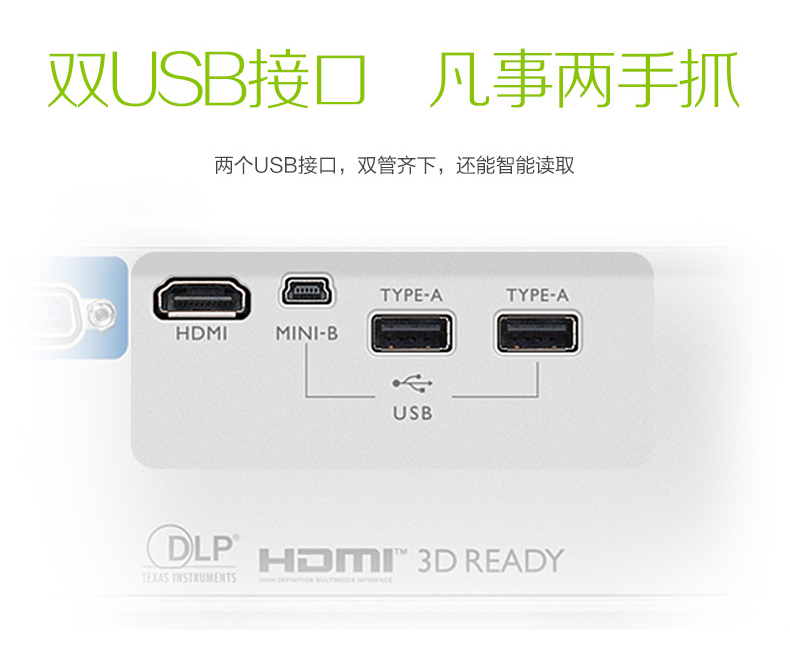 Máy chiếu BenQ Máy chiếu BenQ E580 full HD điện thoại di động không dây thông minh có màn hình USB U đọc trực tiếp - Máy chiếu
