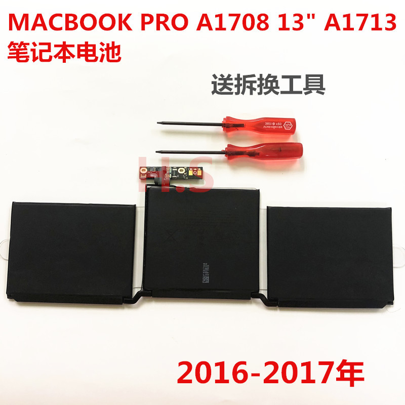 Used for Apple Notebook MacBook Pro 13inch A1706 A1708 A1713 Battery L42 Xt2Xq2 Used for Apple Notebook MacBook Pro 13inch A1706 A1708 A1713 Battery L42 Xt2Xq2