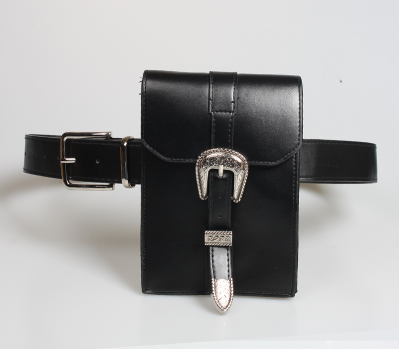 New Multi-function Carved Buckle Long Chain Waist Bag Wholesale Nihaojewelry display picture 2