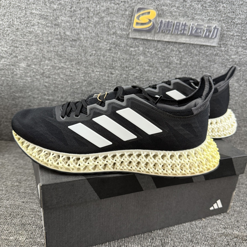 Adidas Men's and Women's Running Shoes 4D Fwd 3 Printed Hole Energy Shock-Absorbing Running Shoes Ig8986