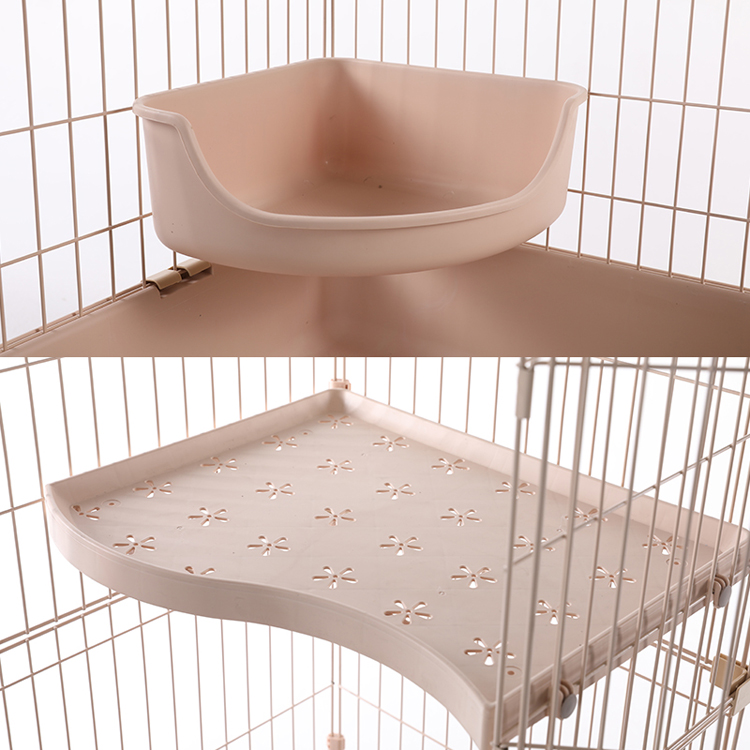 Creatives Climbing climbing Cat Cage Accessories Rabbit Coop Cat Cage Corner springboard Springboard Rabbit Cage shelf Gartier Cat Nest partitions