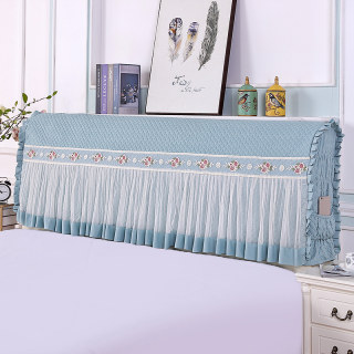 High-end bedside cover soft bag simple modern princess style Nordic fabric all-inclusive dust cover cover 2022 new style