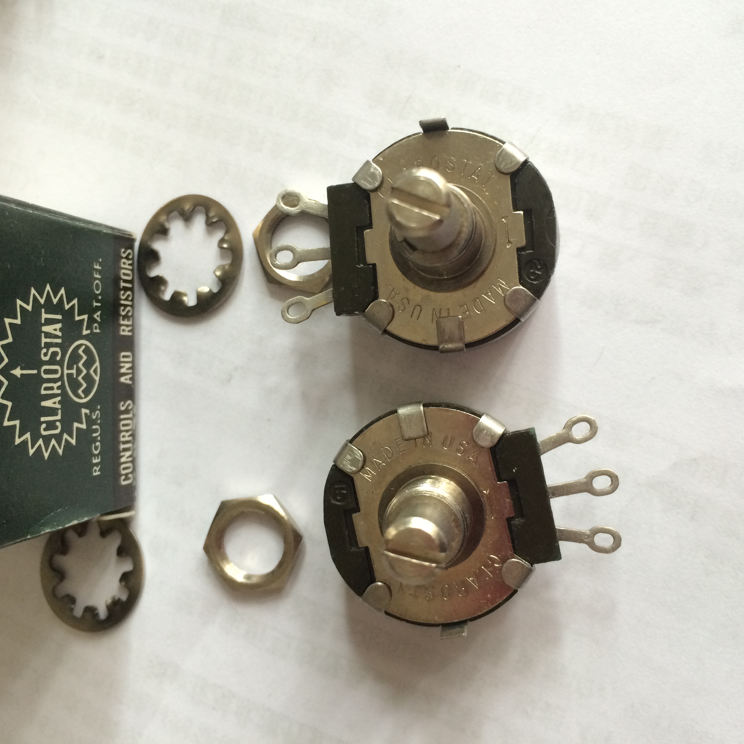 53C35K 5kOmega plusmn 10% Linear Linear Potentiometer 2W 6 35 mm diameter Shaft