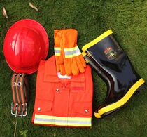 Chengdu Fire Fighting Clothing Full Set 97 Combat Clothing Flame Retardant Protective Clothing Fireman Fire Fighting Protective Clothing Miniature Fire Station