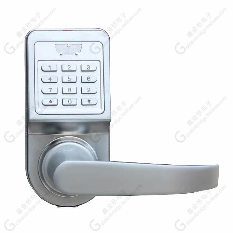 Password electronic door lock TM card door lock (fit 60 or 70 standard single lock tongue can replace spherical mechanical lock)