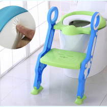 OTXQ Foldable Ladder Kids Toilet Trainer Seat Safe Potty