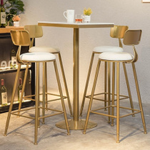 Nordic marble bar table hih table table simple family bar