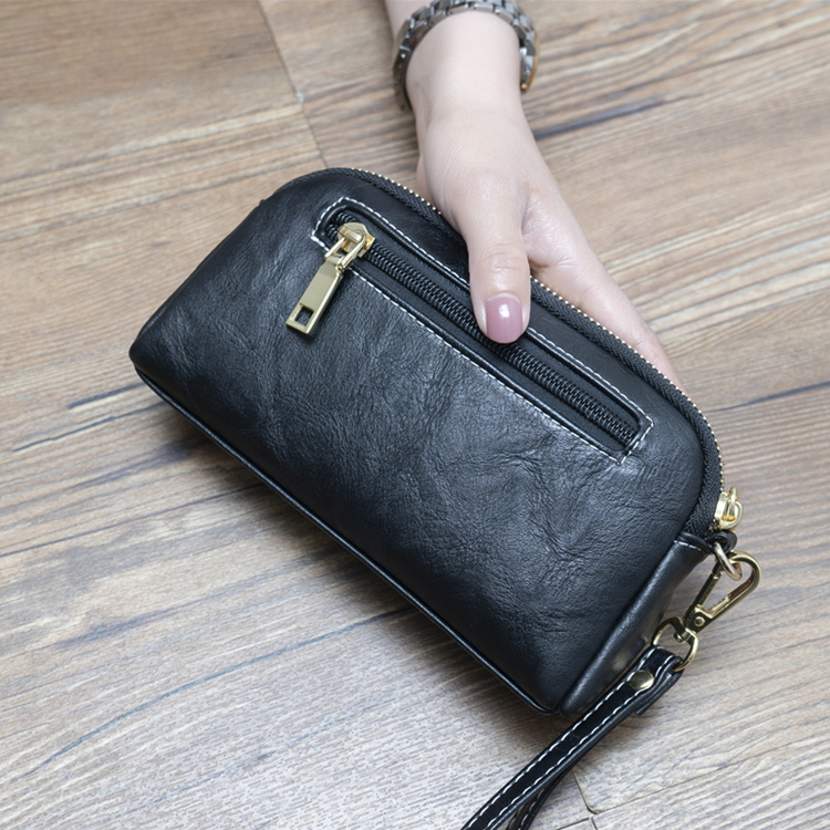 2019 new lady dài ví cổ tay đa chức năng túi xách Châu Âu và Mỹ túi xách tay điện thoại di động túi nhỏ - Ví tiền ví cầm tay nữ