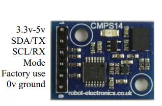 Оригинальная импортная компенсация наклона CMPS14 Электронный компас магнитный сильный счетчик CMPS12 Обновленная версия