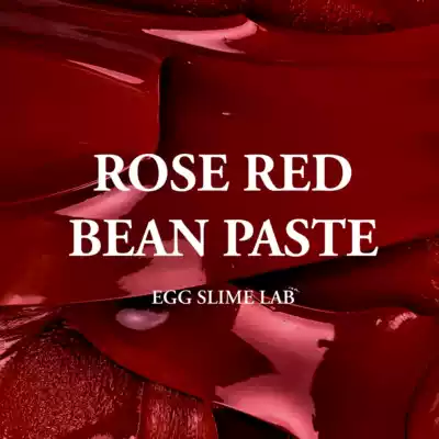 Nuo Haw red bean paste is really red bean flavor, decompressing foam rubber ramen glue egg SLIME slip