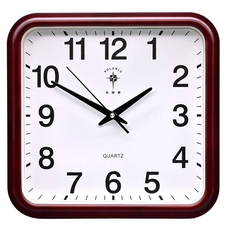 Polaris 13inch Silent Large Wall Clock Living Room Office Modern Simple Quartz Clock Wall Hanging Clock